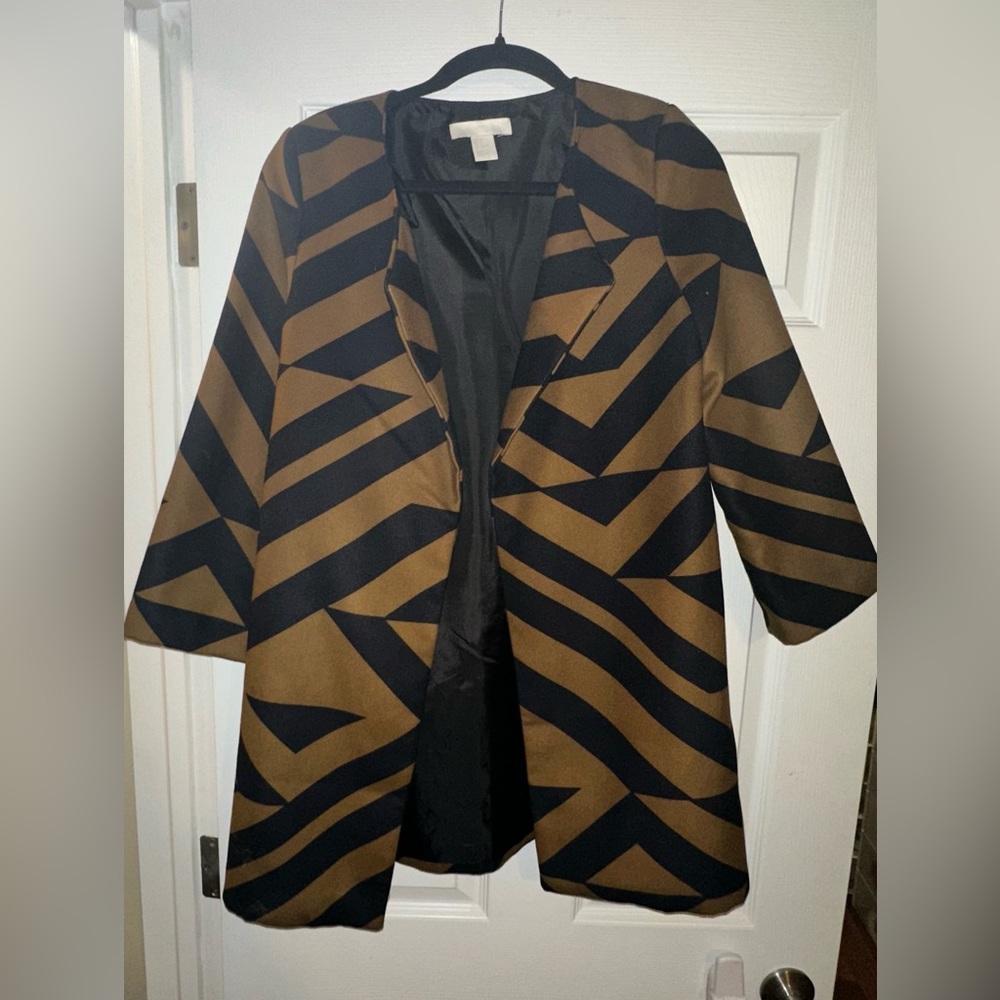 Patterned Blazer
